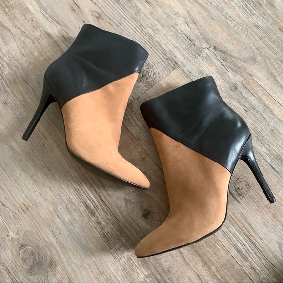 Charles By Charles David Shoes - Charles by Charles David Leather / Suede Booties
